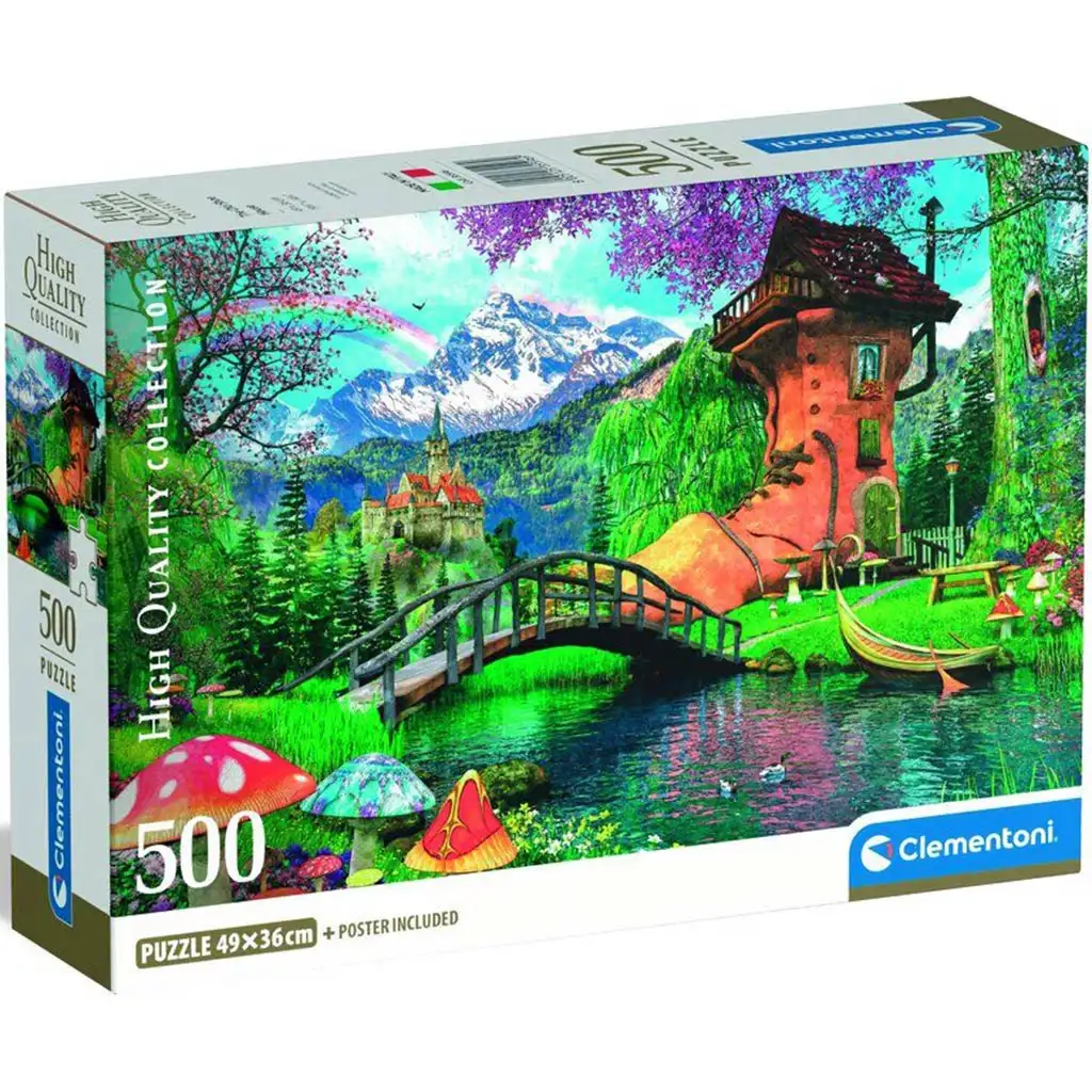 Приказен пейзаж HQC 500 части пъзел - Clementoni изображение 1