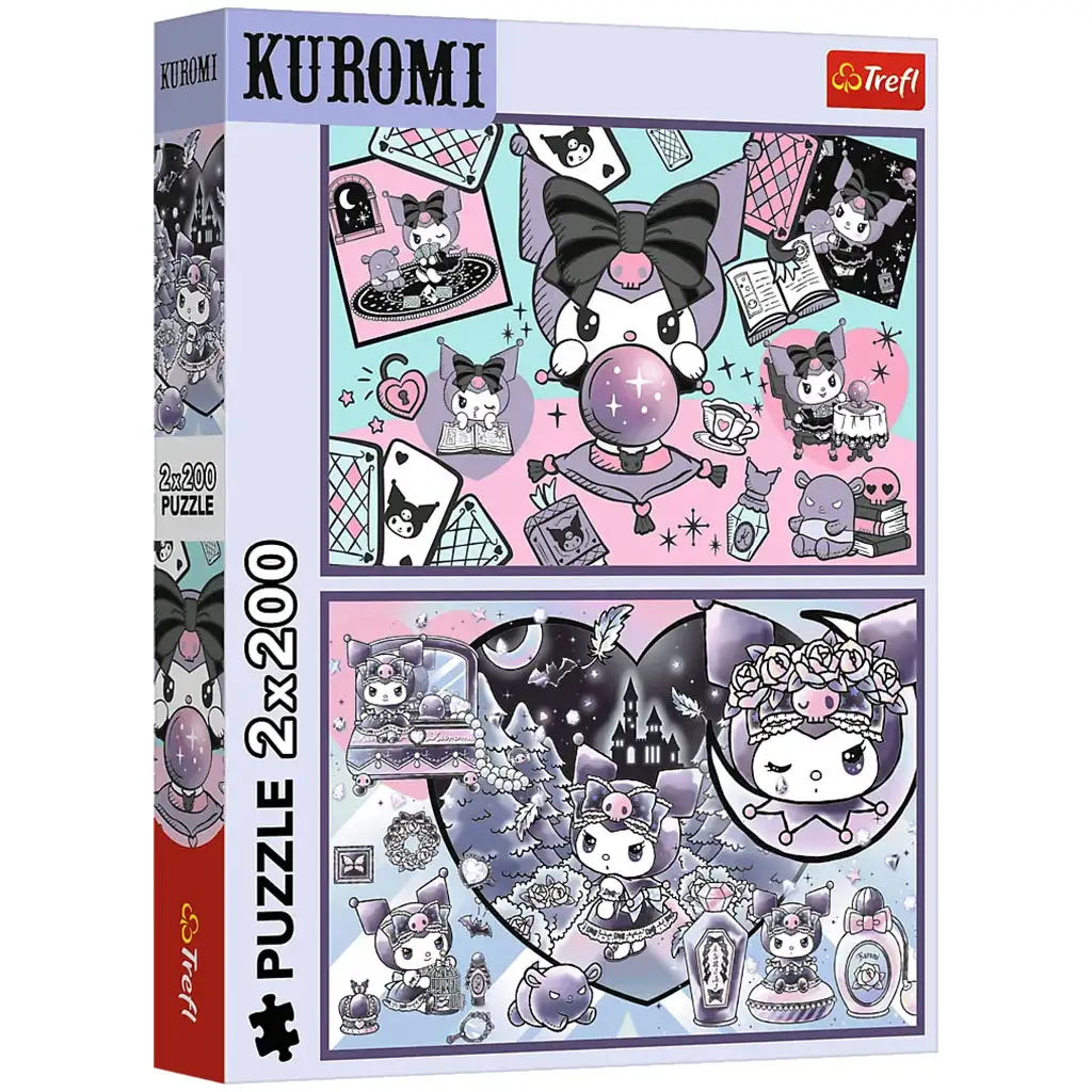 Приключенията на Kuromi - 2x200 части пъзел - Trefl изображение 1