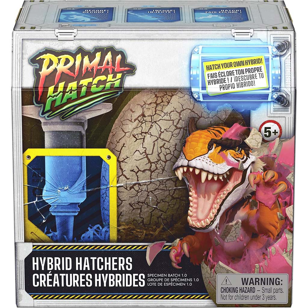 Primal Hatch Интерактивно мини изненадващо яйце с динозавър - Spin Master изображение 1