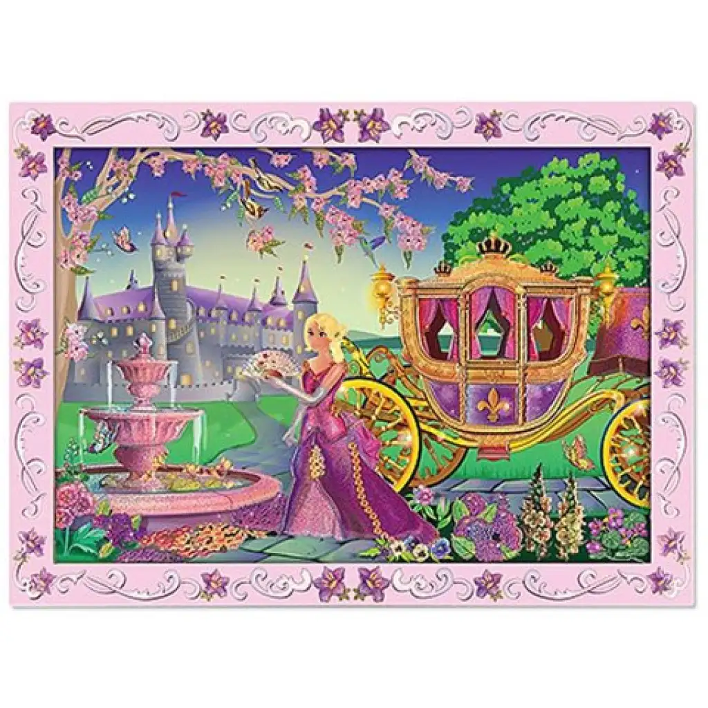 Принцеса стикерна картинна творба - Melissa & Doug изображение 2