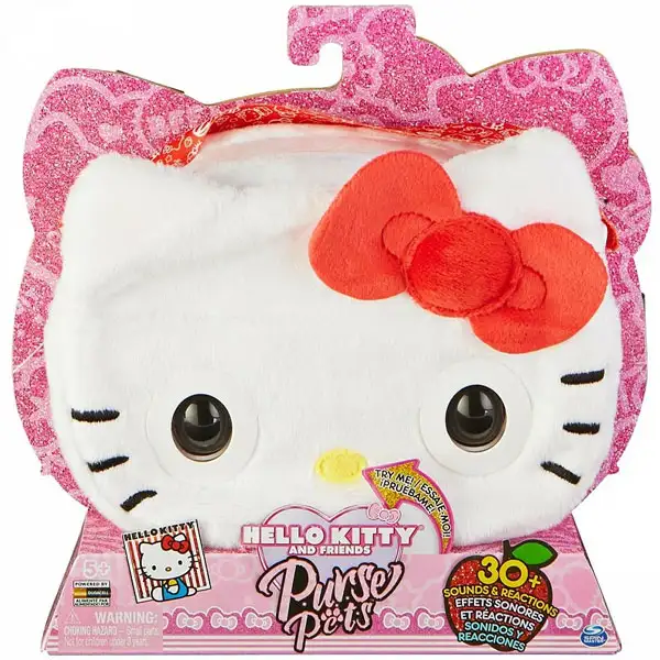 Purse Pets: Hello Kitty интерактивна чанта - Spin Master изображение 1
