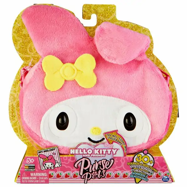 Purse Pets: Hello Kitty My Melody интерактивна чанта - Spin Master изображение 1