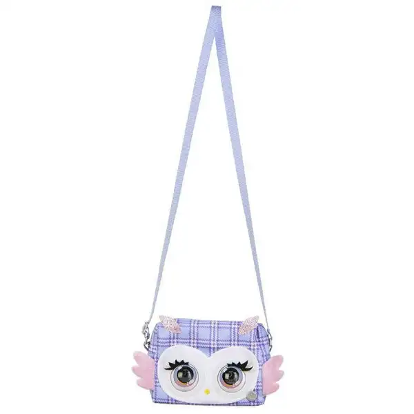 Purse Pets: Hot Couture Owl интерактивна чанта - Spin Master изображение 2