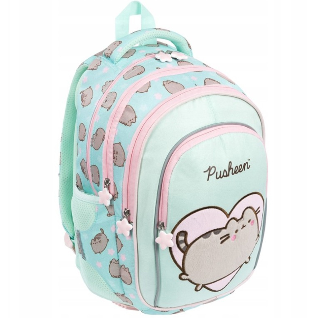 Pusheen мента училищна чанта, раница BPL58 40x29x19cm изображение 1