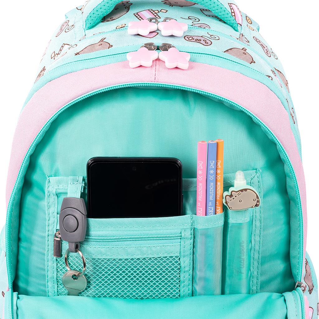 Pusheen Mint котешка раница, раница 40см изображение 4