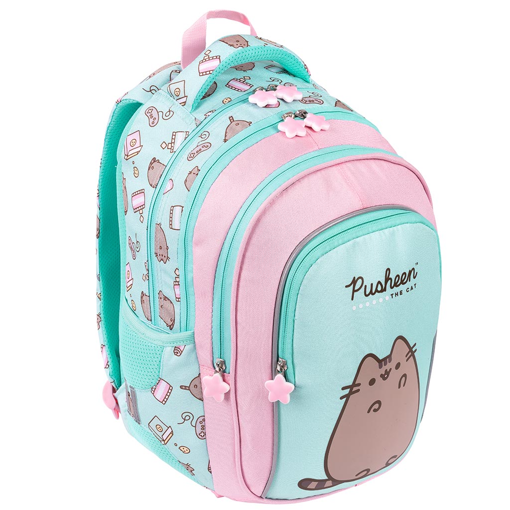 Pusheen Mint котешка раница, раница 40см изображение 1