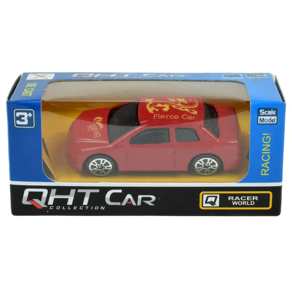 QHT Car Collection: Комплект метални състезателни коли в различни варианти 1бр 1/64 изображение 8