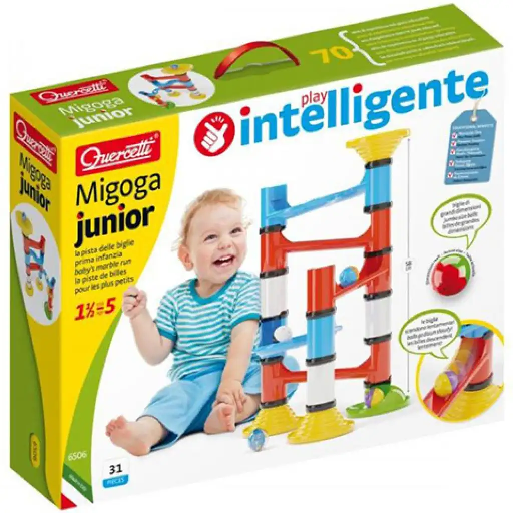 Quercetti: Migoga Junior топка писта комплект 31бр. изображение 1