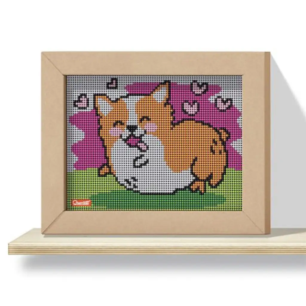 Quercetti: Pixel Art 4 Kawaii Corgi точки изображение 2