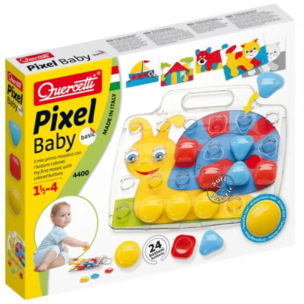 Quercetti: Pixel Baby Basic гигантски точки изображение 1