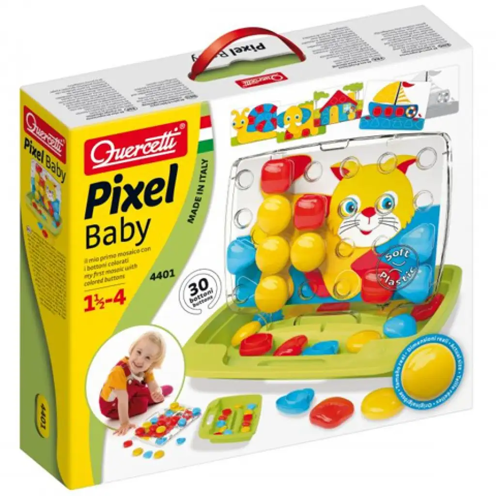 Quercetti: Pixel Baby гигантски комплект за точки изображение 1