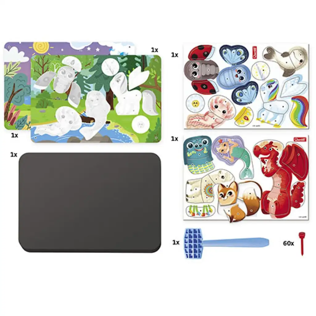 Quercetti: Play Creativo Tap Tap животинска креативна игра изображение 4