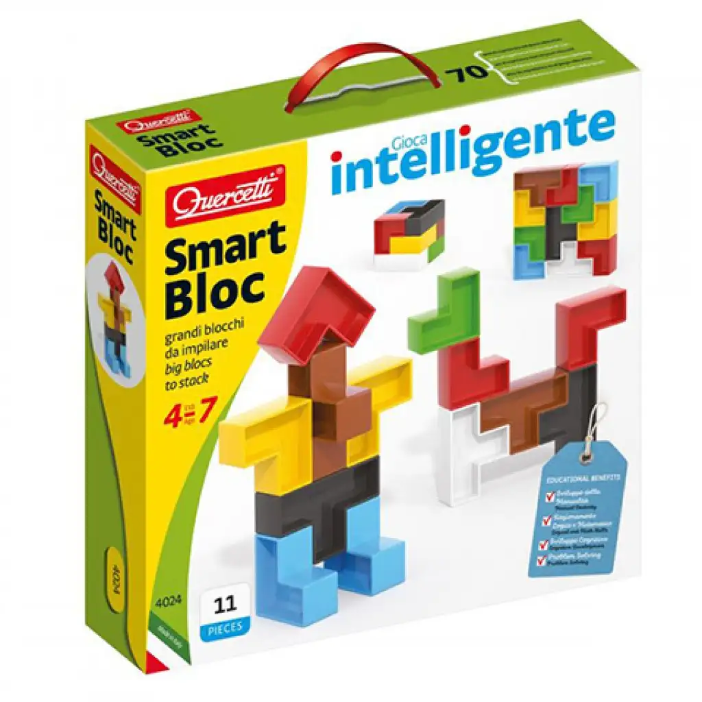 Quercetti: Smart Block играчка за развитие на умения 11бр. изображение 1