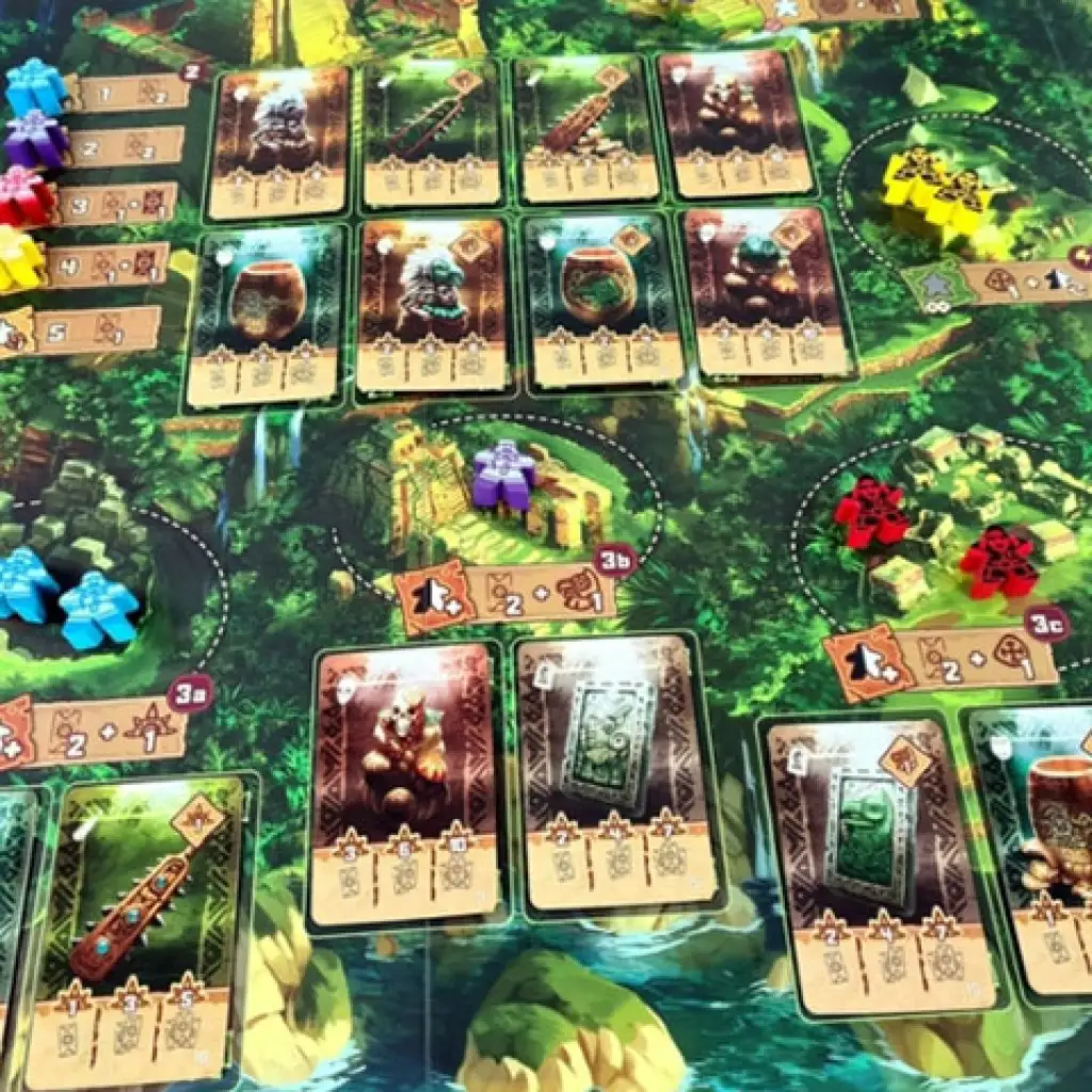 Quetzal: Градът на свещените птици настолна игра изображение 4