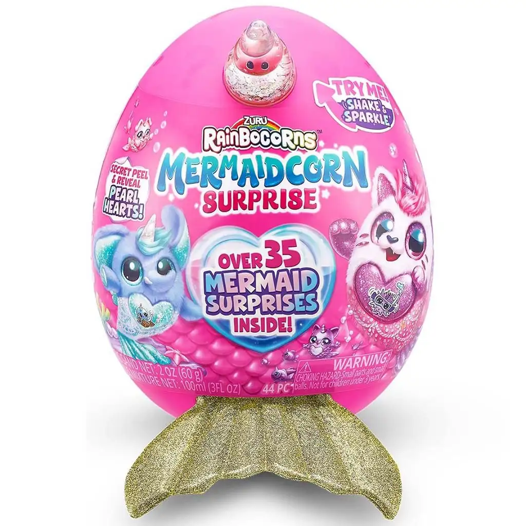 Rainbocorns: Mermaidcorn S5 Изненада яйце русалка-плюшена фигура в различни варианти 1бр изображение 1