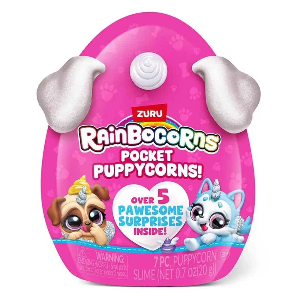Rainbocorns: Pocket Puppycorn изненада куче в различни варианти 1бр изображение 1