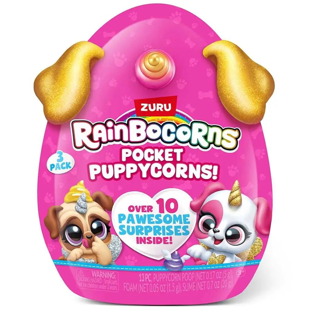 Rainbocorns: Pocket Puppycorn изненада кученце в различни варианти 1бр изображение 1