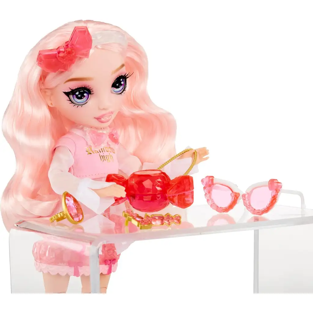 Rainbow Crystal Bella модна кукла направи си сам с аксесоари изображение 4