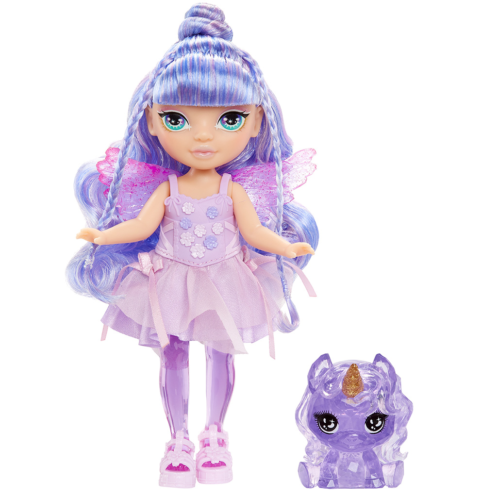 Rainbow High Littles дъга фея Амethyst Willow кукла изображение 2