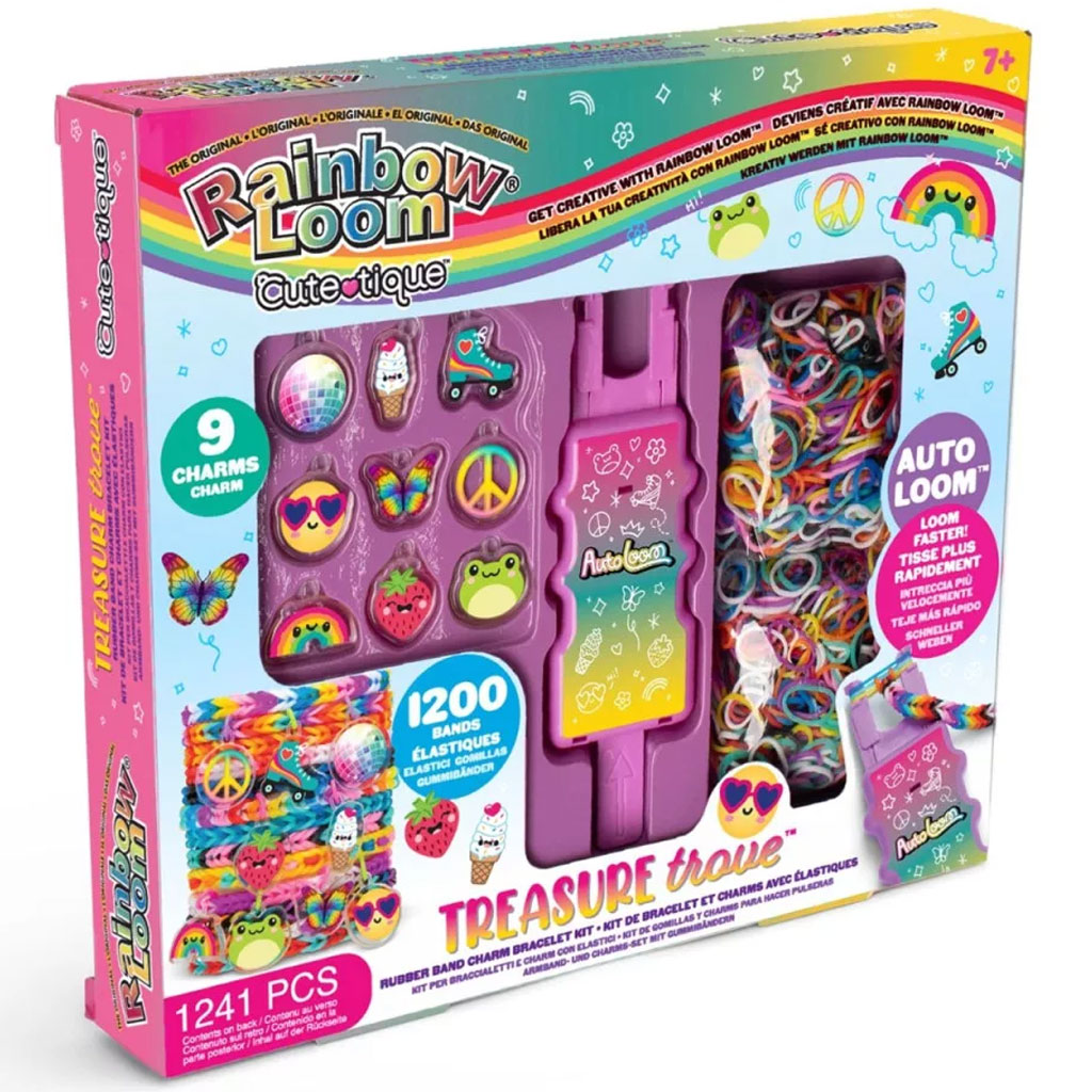 Rainbow Loom: Cute-Tique съкровищница за гуми за гривни изображение 1