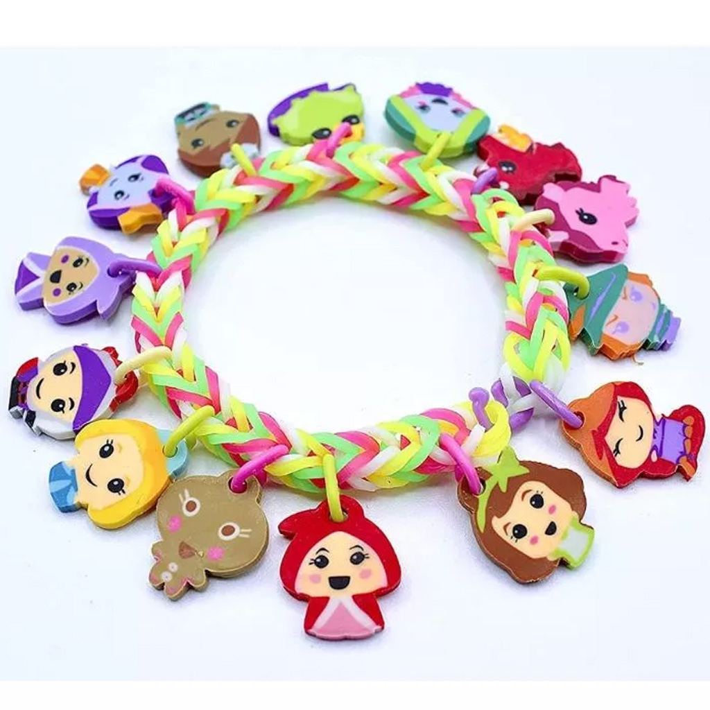 Rainbow Loom: Happy Loomi-Pals - Феи гъвкави гривни комплект изображение 3