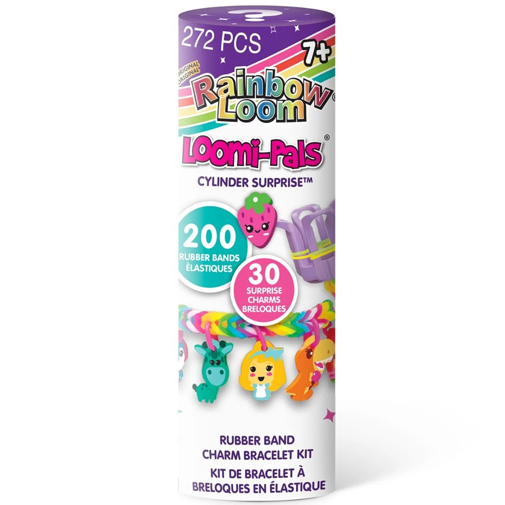 Rainbow Loom: Loomi-Pals Изненадващ цилиндр за изработка на гумени гривни изображение 1