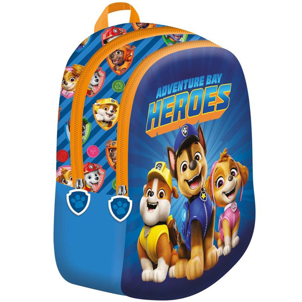 Раница за детска градина с мотиви на Paw Patrol 27x21x10см изображение 1