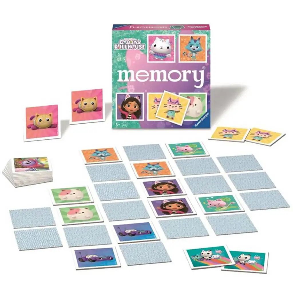 Ravensburger: Игра с памет за къщата на Габи изображение 2