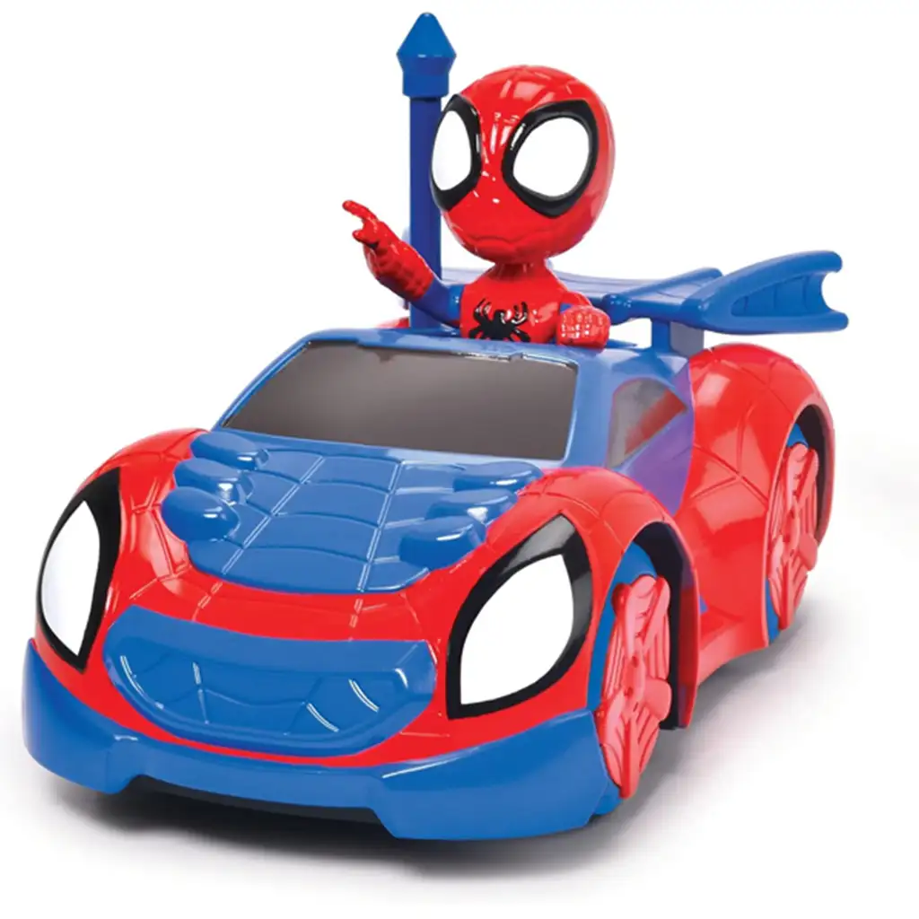 RC Спайдърмен дистанционно управление кола 17см - Jada Toys изображение 2