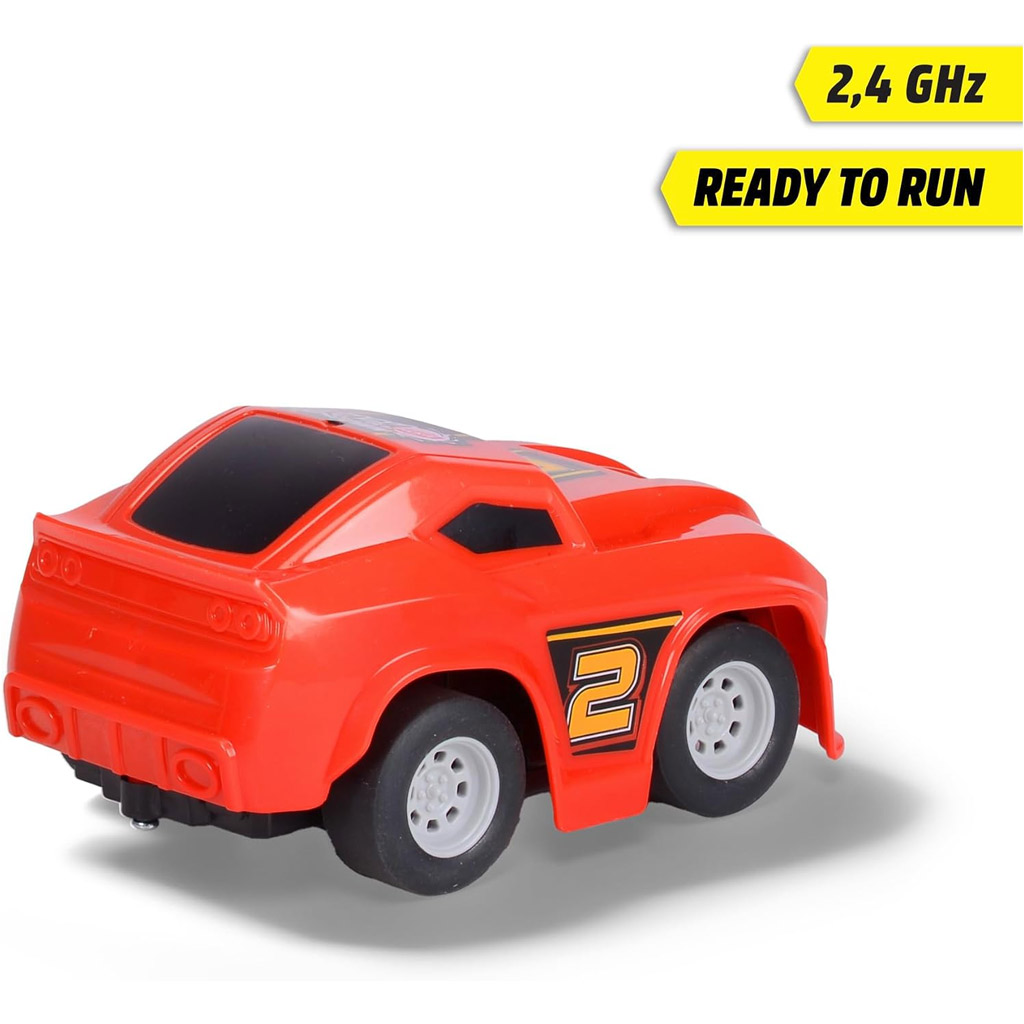 RC Crazy Cruiser дистанционно управление състезателен автомобил 2,4 GHz – червен - Dickie Toys изображение 3
