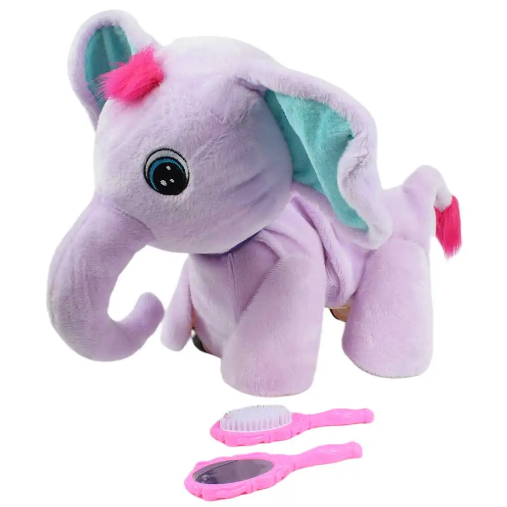 RC Cute Pet: Дистанционно управляем интерактивен плюшен слон с аксесоари 2.4GHz 40cm изображение 3