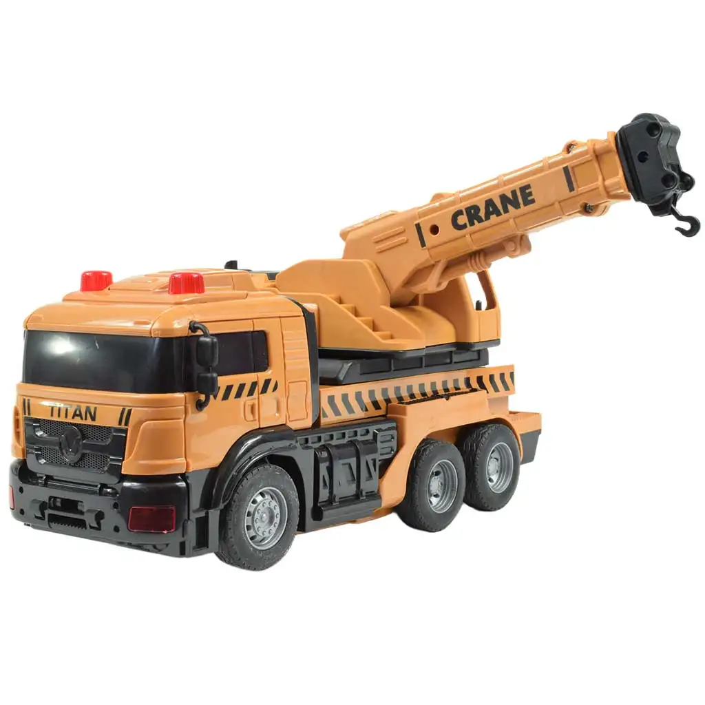 RC Дистанционно управление Autobot Titan робот трансформиращ се кран автомобил 27MHz 26cm изображение 3