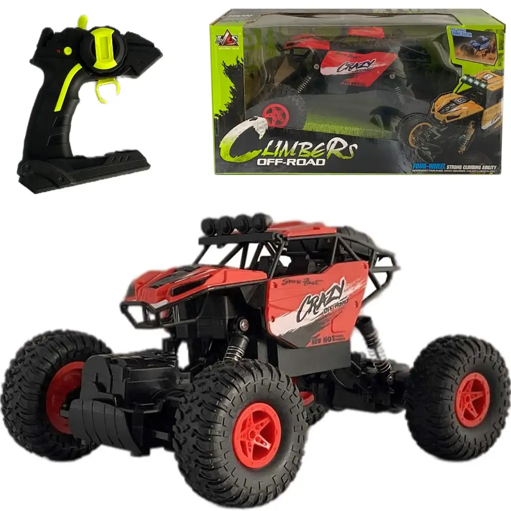 RC Дистанционно управление планински автомобил Off-Road в три цвята 2,4GHz 25cm изображение 1