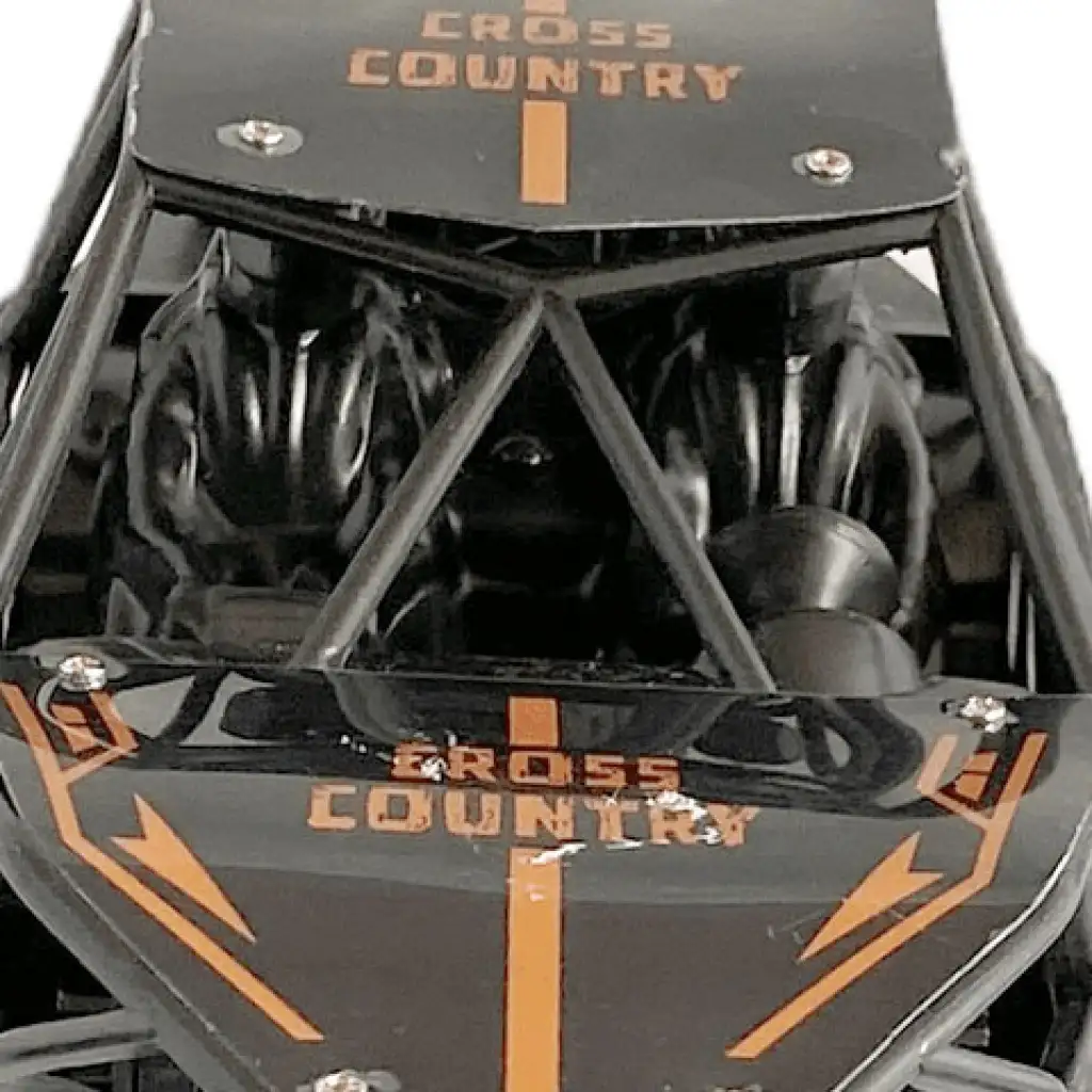RC Дистанционно управление странично подвижен Cross Country Jeep с пружинно окачване и светлинни ефекти 21см 2,4 GHz изображение 4