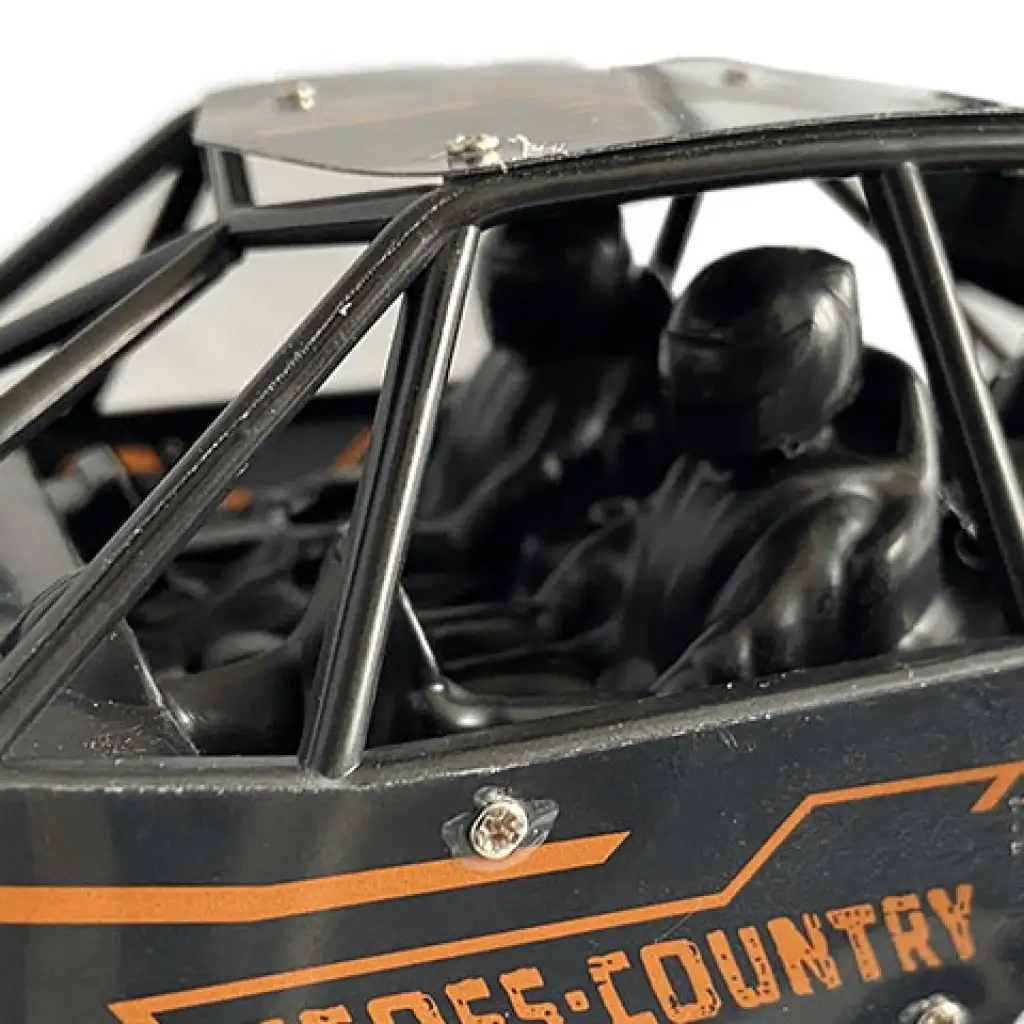 RC Дистанционно управление странично подвижен Cross Country Jeep с пружинно окачване и светлинни ефекти 21см 2,4 GHz изображение 5