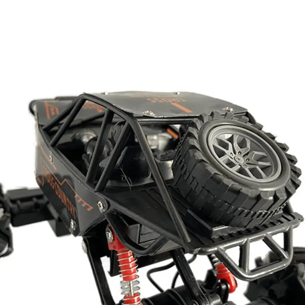 RC Дистанционно управление странично подвижен Cross Country Jeep с пружинно окачване и светлинни ефекти 21см 2,4 GHz изображение 6