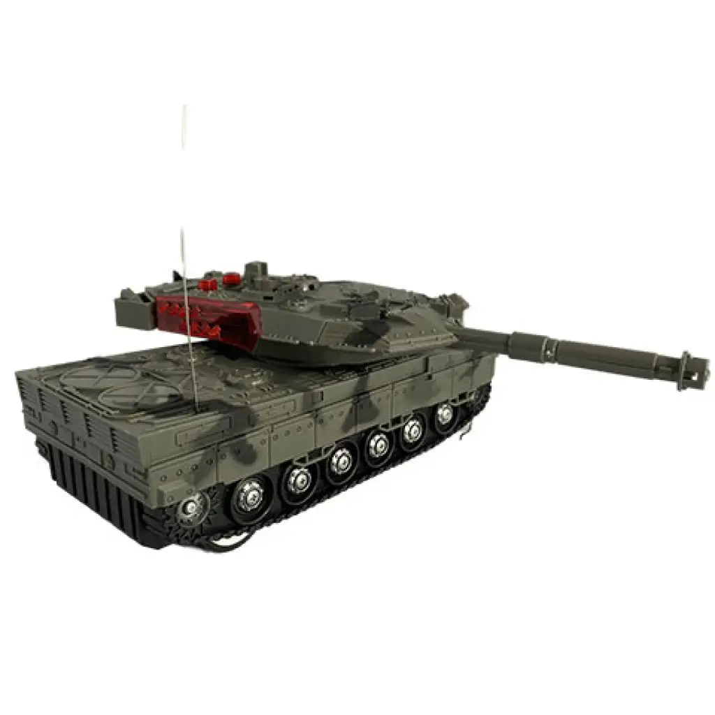 RC Дистанционно управляем танк Leopard 2 с светлинни ефекти 23см изображение 3