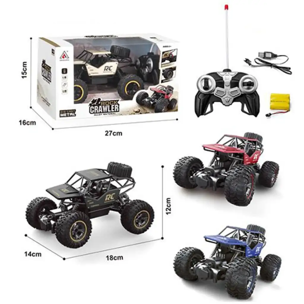 RC дистанционно управляван планински Jeep 27MHz 1/18 в два варианта изображение 1