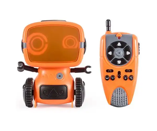 RC интерактивен TalkBot робот с walkie-talkie режим в оранжев цвят 2,4GHz изображение 10
