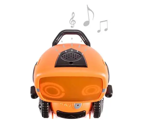 RC интерактивен TalkBot робот с walkie-talkie режим в оранжев цвят 2,4GHz изображение 11