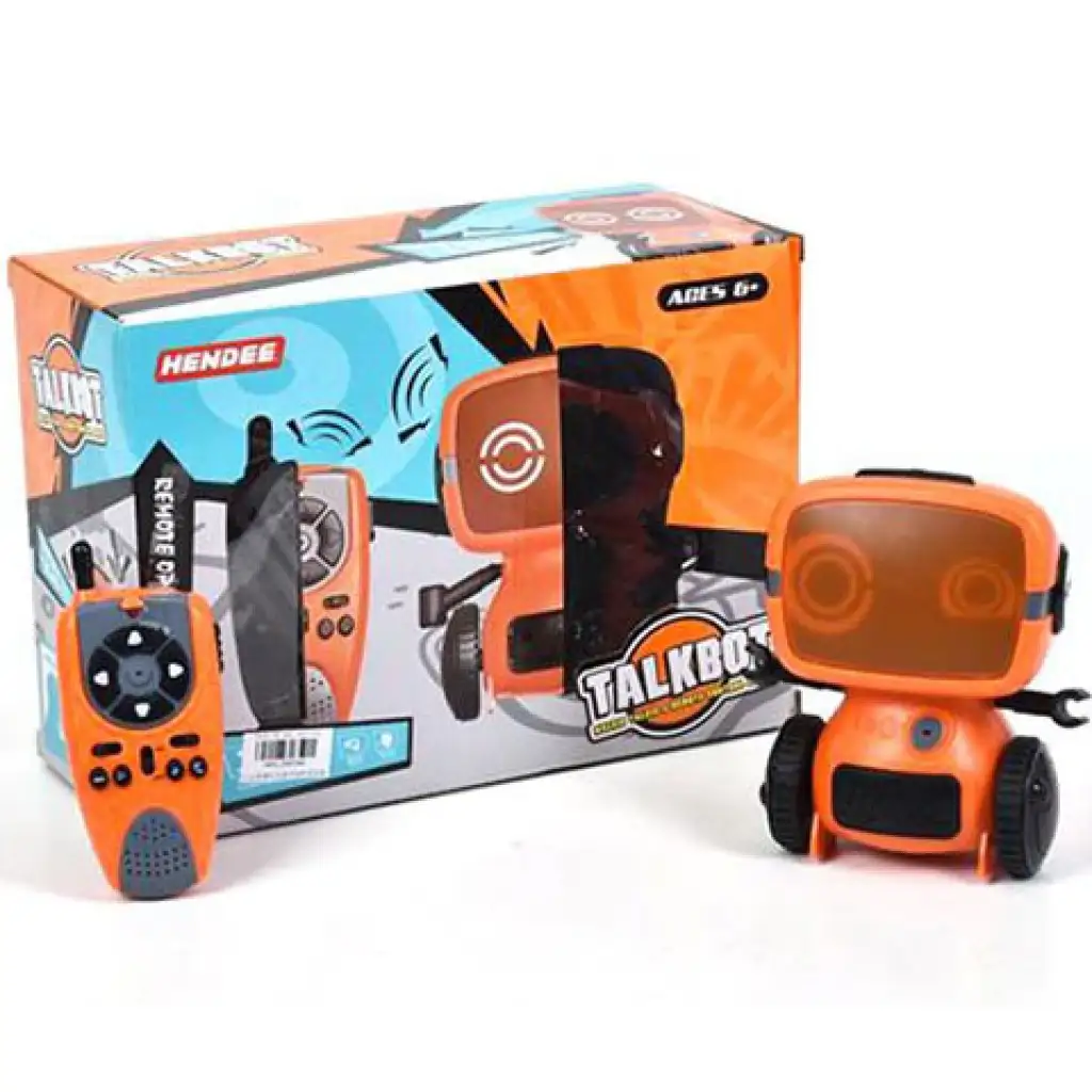 RC интерактивен TalkBot робот с walkie-talkie режим в оранжев цвят 2,4GHz изображение 12