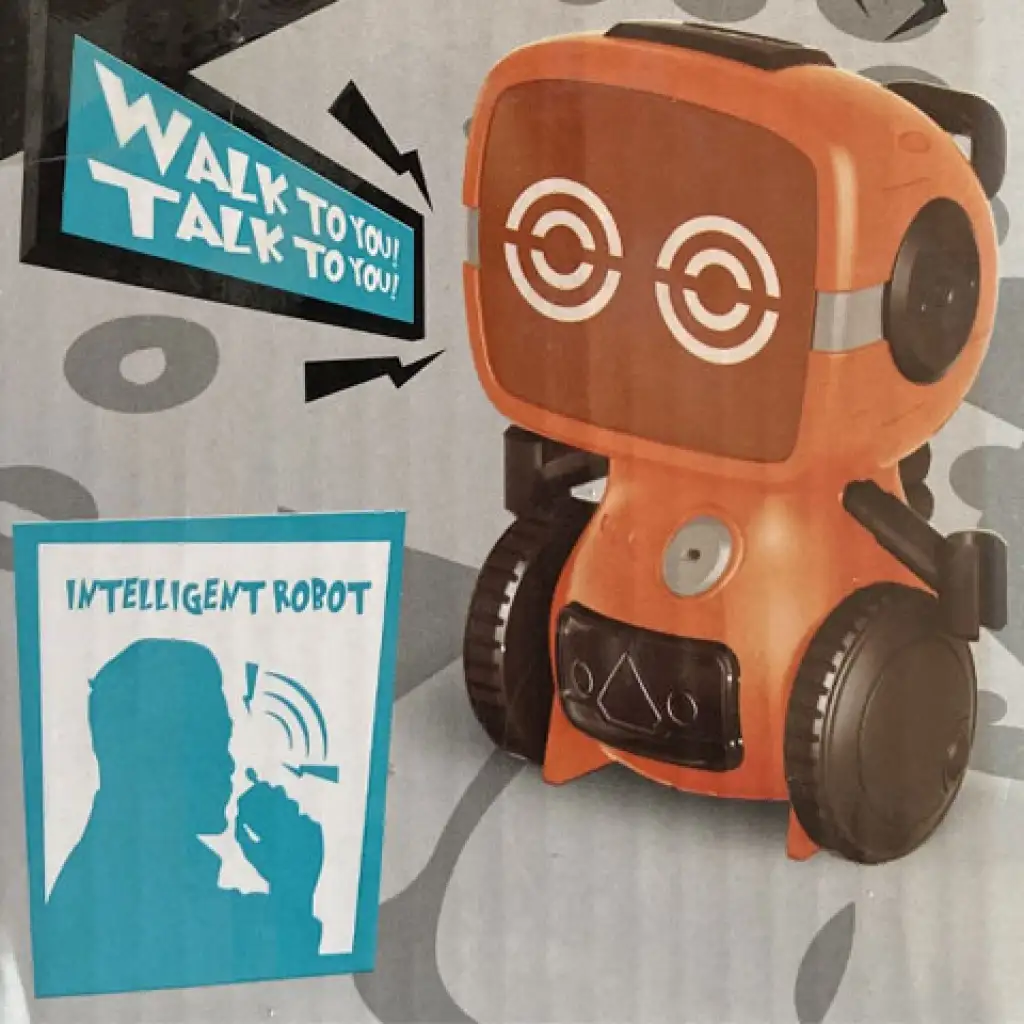 RC интерактивен TalkBot робот с walkie-talkie режим в оранжев цвят 2,4GHz изображение 9