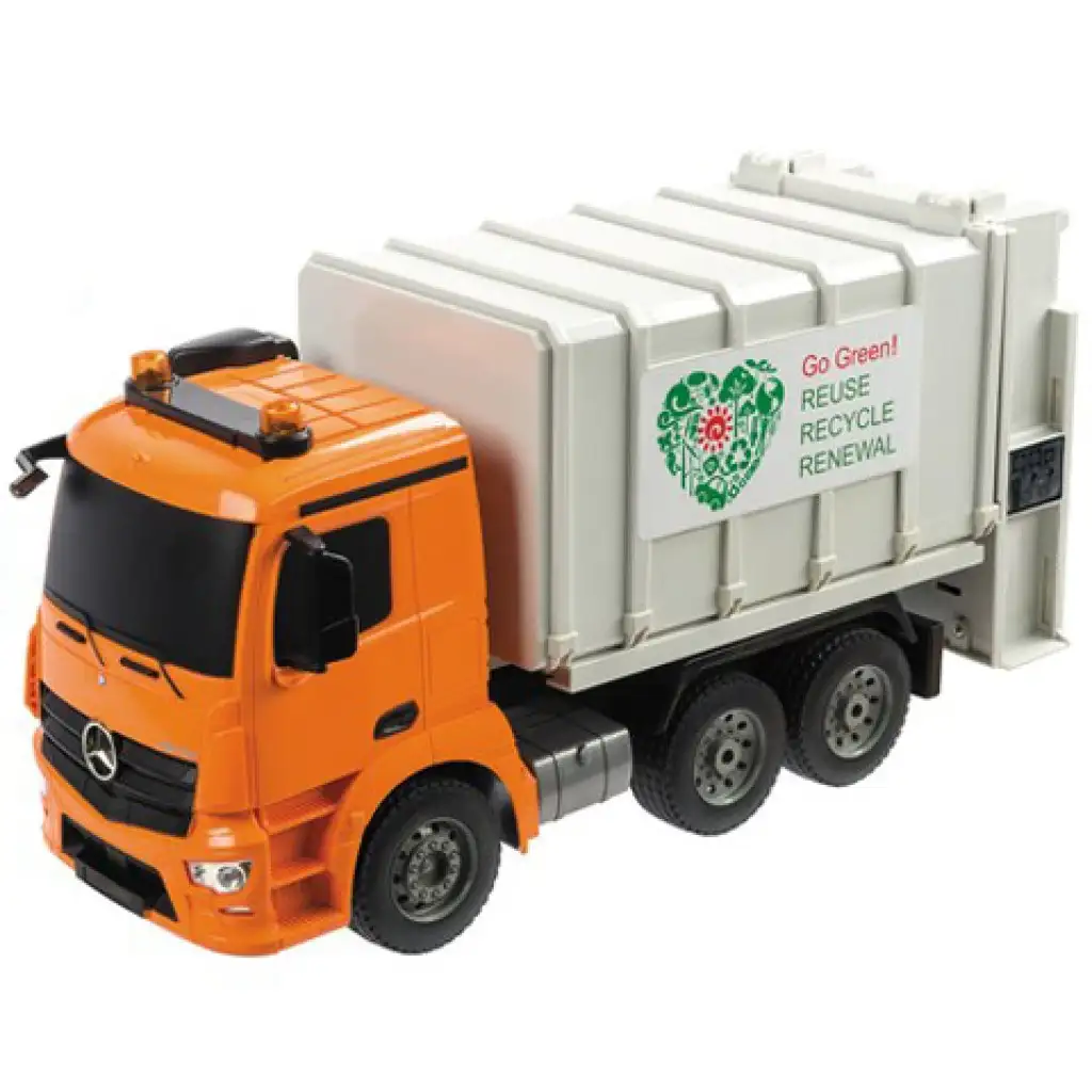 RC Mercedes Arocs дистанционно управляван камион за боклук 1:20 с светлина и звук 2,4GHz изображение 1