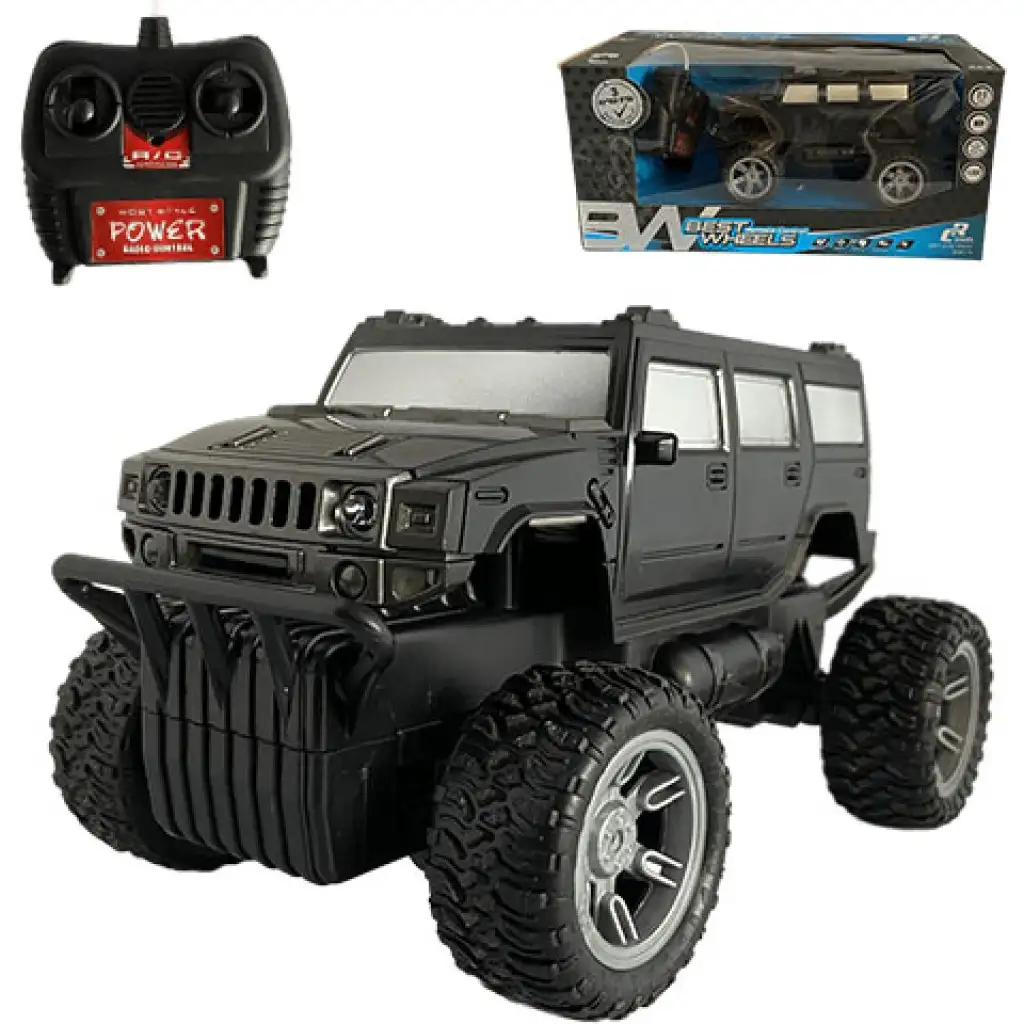 RC Off-Road дистанционно управление Hummer с светлина 27 MHz 22cm 1/14 мащаб в две версии изображение 1