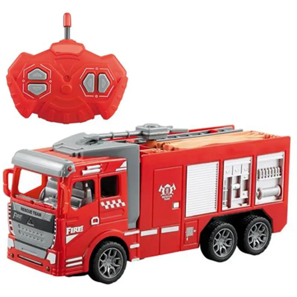 RC Пожарна кола с дистанционно управление 1/36 изображение 2