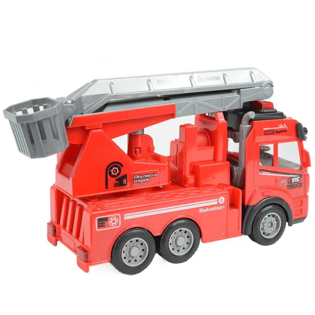 RC Радиоуправляем кран с кошара за пожарник 1/43 мащаб 27 MHz 21cm изображение 2