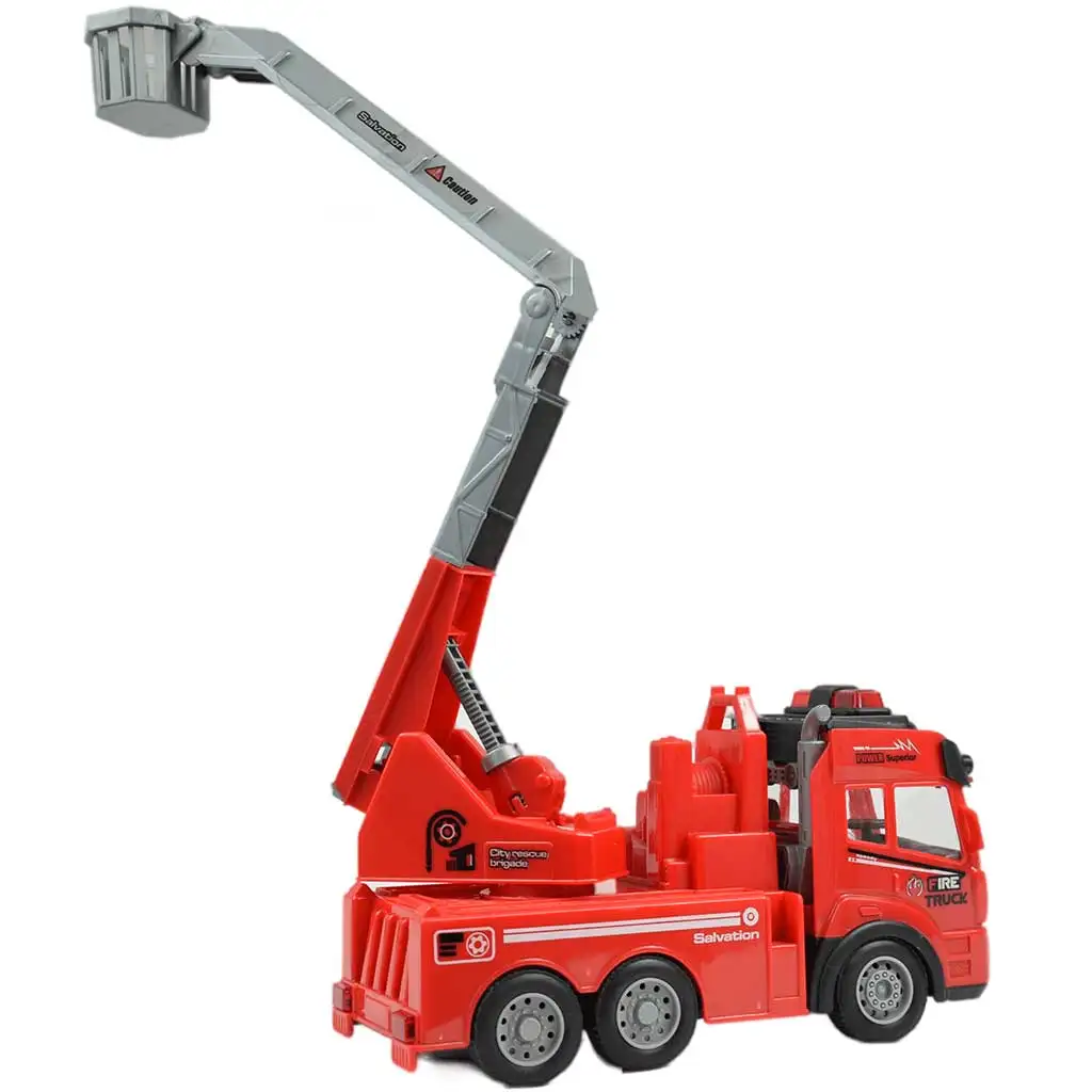 RC Радиоуправляем кран с кошара за пожарник 1/43 мащаб 27 MHz 21cm изображение 3