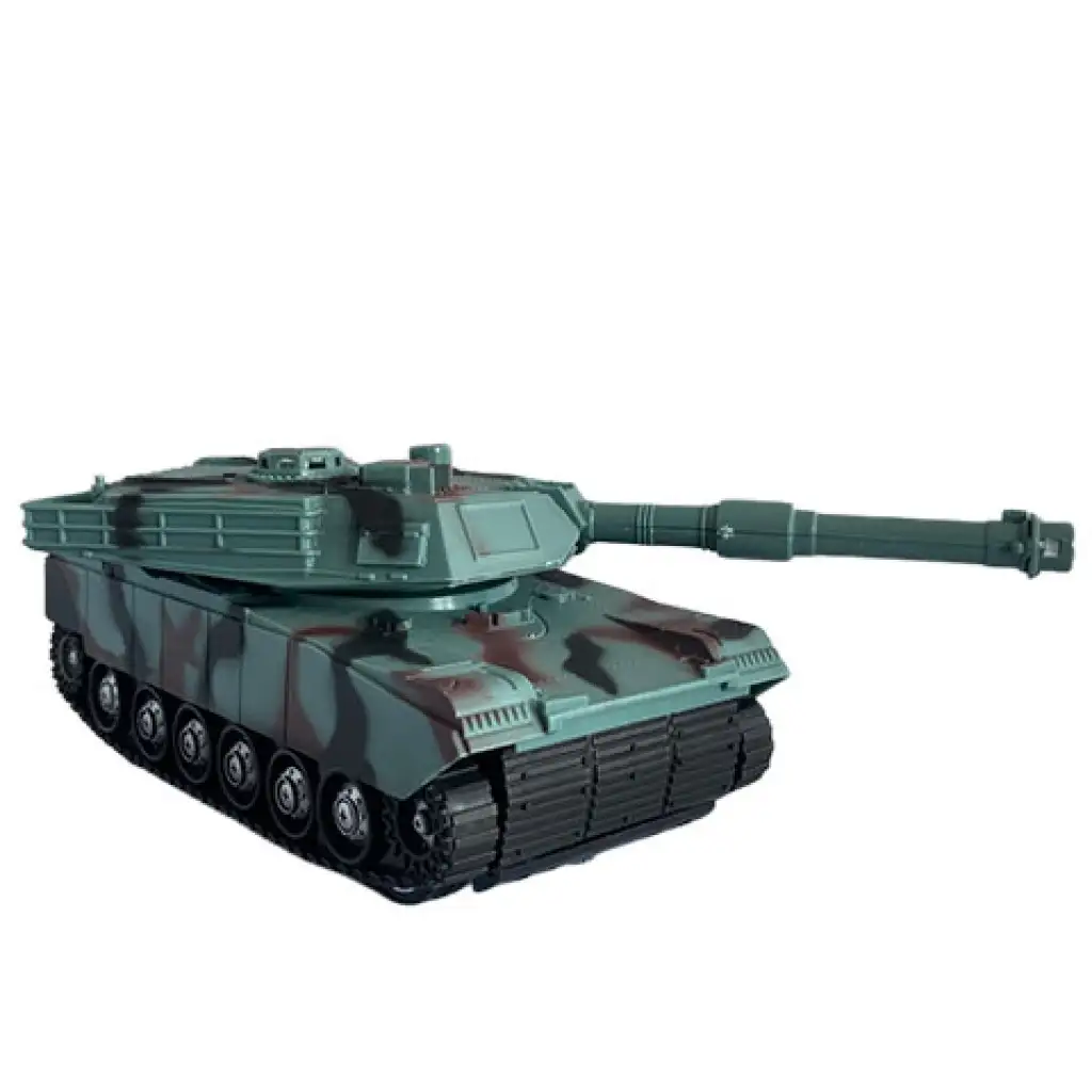 RC Радиоуправляем танк M1 Abrams с камуфляжным рисунком и звуком 1/32 мащаб 23см изображение 2
