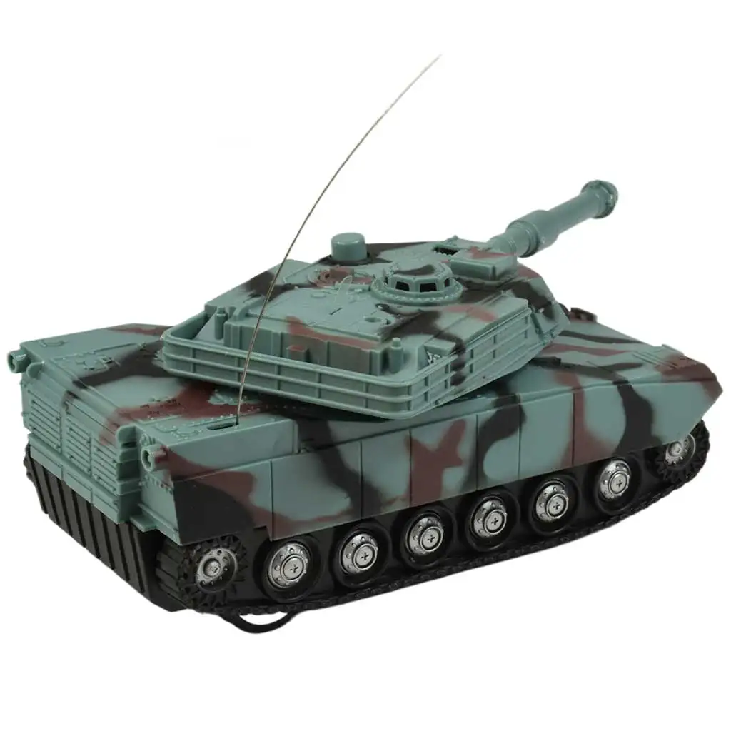 RC Радиоуправляем танк M1 Abrams с светом и звуком в масштабе 1/32 22 см изображение 3
