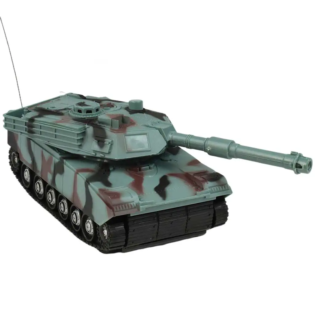 RC Радиоуправляем танк M1 Abrams с светом и звуком в масштабе 1/32 22 см изображение 4